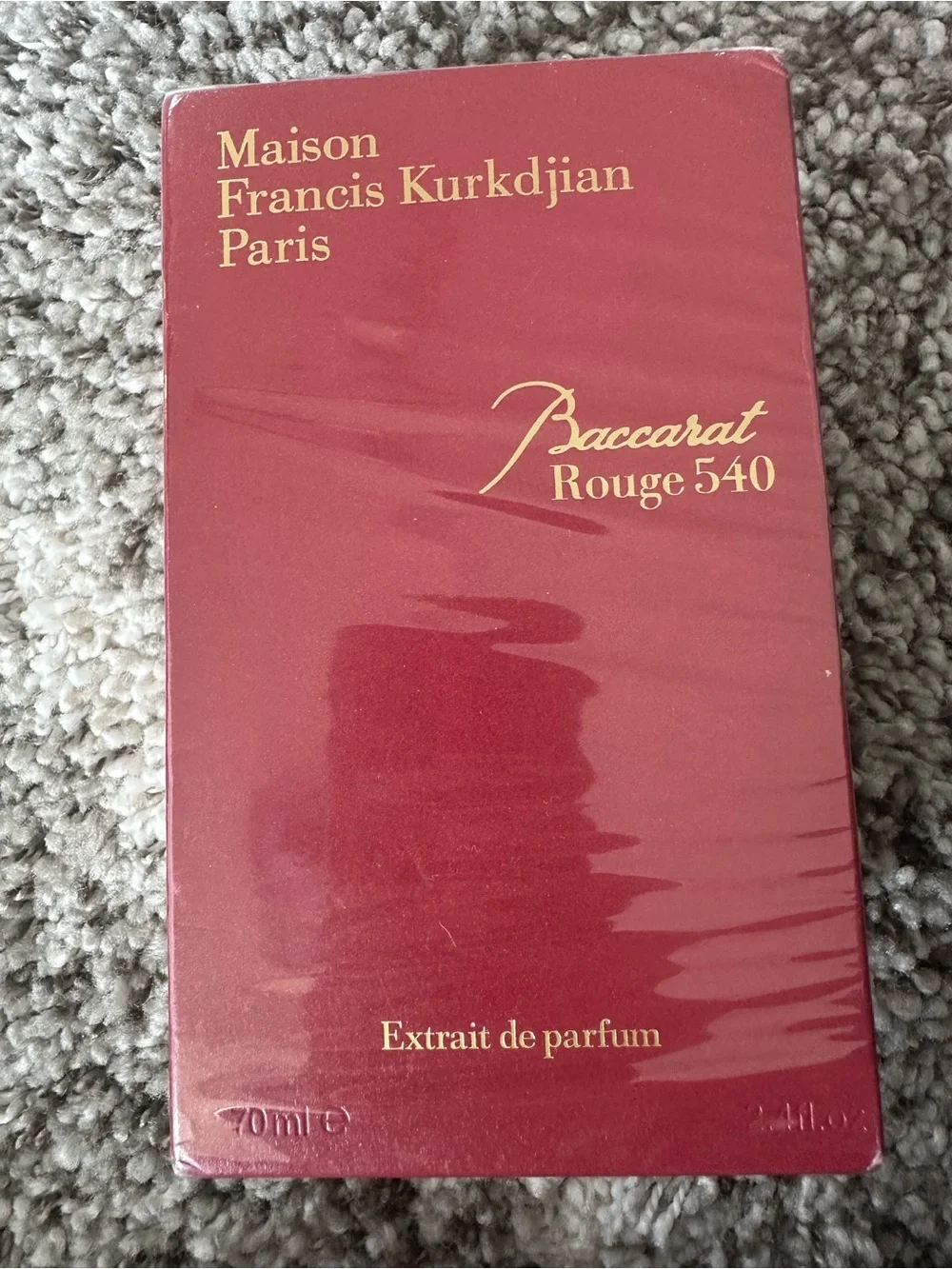 Authentic Maison Francis Kurkdjian Baccarat Rouge 540 Extrait 2.4 oz BRAND NEW